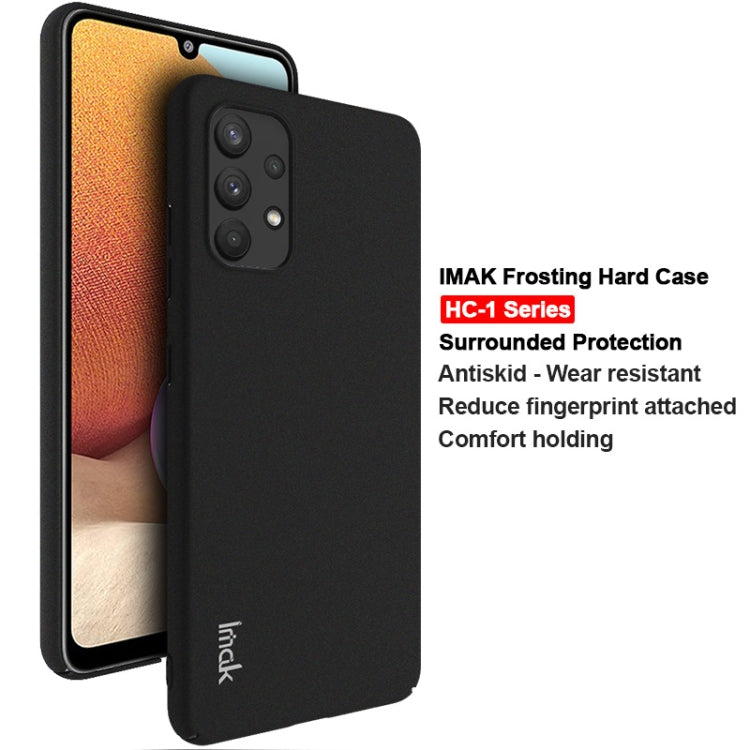 For Samsung Galaxy A32 4G EU Version IMAK HC-1 Series Frosted Hard Case(Black) by imak