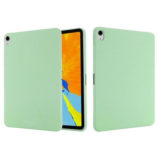 Solid Color Liquid Silicone Shockpoof Tablet Case For iPad Air 11 2024 / Air 2022 / 2020 10.9(Green) - iPad Air (2022) / (2020) 10.9 Cases by buy2fix | Online Shopping UK | buy2fix