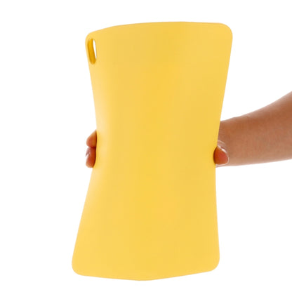 Solid Color Liquid Silicone Shockpoof Tablet Case For iPad Air 11 2024 / Air 2022 / 2020 10.9(Yellow) - iPad Air (2022) / (2020) 10.9 Cases by buy2fix | Online Shopping UK | buy2fix