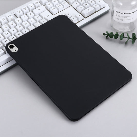 Solid Color Liquid Silicone Shockpoof Tablet Case For iPad Air 11 2024 / Air 2022 / 2020 10.9(Black) - iPad Air (2022) / (2020) 10.9 Cases by buy2fix | Online Shopping UK | buy2fix