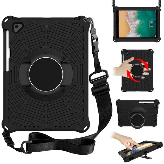 Spider King EVA Protective Case with Adjustable Shoulder Strap & Holder & Pen Slot For iPad 9.7 2018 & 2017 / Pro 9.7 / Air 2 / Air(Black) - iPad 9.7 (2018) & (2017) Cases by buy2fix | Online Shopping UK | buy2fix