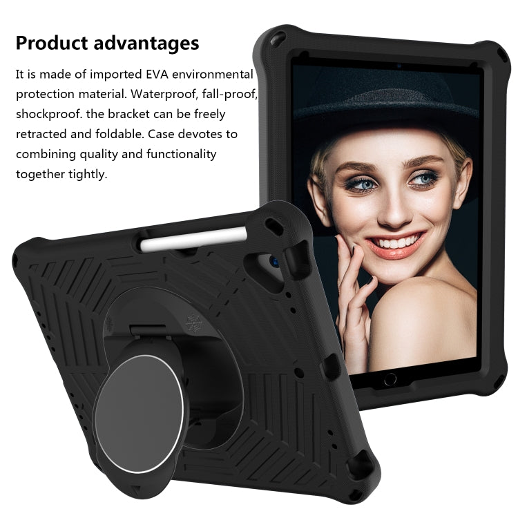 Spider King EVA Protective Case with Adjustable Shoulder Strap & Holder & Pen Slot For iPad 9.7 2018 & 2017 / Pro 9.7 / Air 2 / Air(Black) - iPad 9.7 (2018) & (2017) Cases by buy2fix | Online Shopping UK | buy2fix