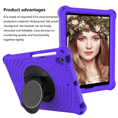 Spider King EVA Protective Case with Adjustable Shoulder Strap & Holder & Pen Slot For iPad 9.7 2018 & 2017 / Pro 9.7 / Air 2 / Air(Purple) - iPad 9.7 (2018) & (2017) Cases by buy2fix | Online Shopping UK | buy2fix