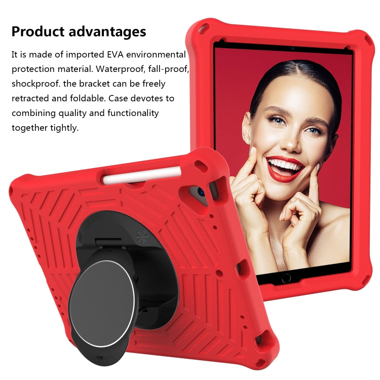 Spider King EVA Protective Case with Adjustable Shoulder Strap & Holder & Pen Slot For iPad 9.7 2018 & 2017 / Pro 9.7 / Air 2 / Air(Red) - iPad 9.7 (2018) & (2017) Cases by buy2fix | Online Shopping UK | buy2fix