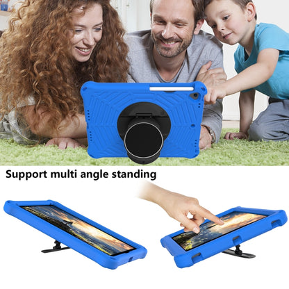 For iPad 10.2 2021 / 2020 / 2019 Spider King EVA Protective Case with Adjustable Shoulder Strap & Holder & Pen Slot(Blue) - iPad 10.2 Cases by buy2fix | Online Shopping UK | buy2fix