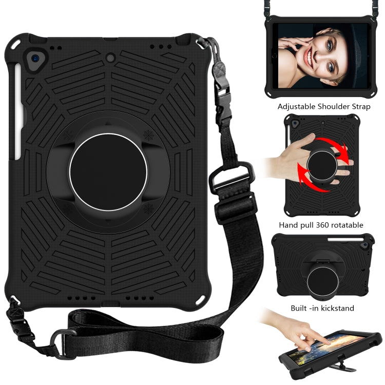 Spider King EVA Protective Case with Adjustable Shoulder Strap & Holder & Pen Slot For iPad Pro 10.5 inch 2017 / Air 3 10.5 inch(Black) - iPad Pro 10.5 inch Cases by buy2fix | Online Shopping UK | buy2fix