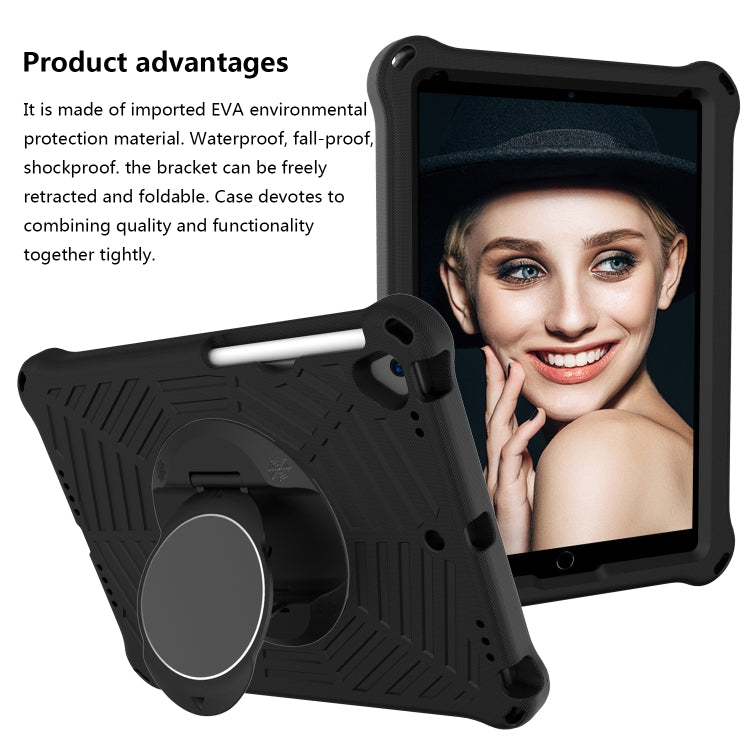 Spider King EVA Protective Case with Adjustable Shoulder Strap & Holder & Pen Slot For iPad Pro 10.5 inch 2017 / Air 3 10.5 inch(Black) - iPad Pro 10.5 inch Cases by buy2fix | Online Shopping UK | buy2fix