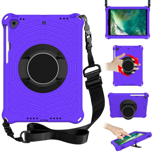 Spider King EVA Protective Case with Adjustable Shoulder Strap & Holder & Pen Slot For iPad Pro 10.5 inch 2017 / Air 3 10.5 inch(Purple) - iPad Pro 10.5 inch Cases by buy2fix | Online Shopping UK | buy2fix
