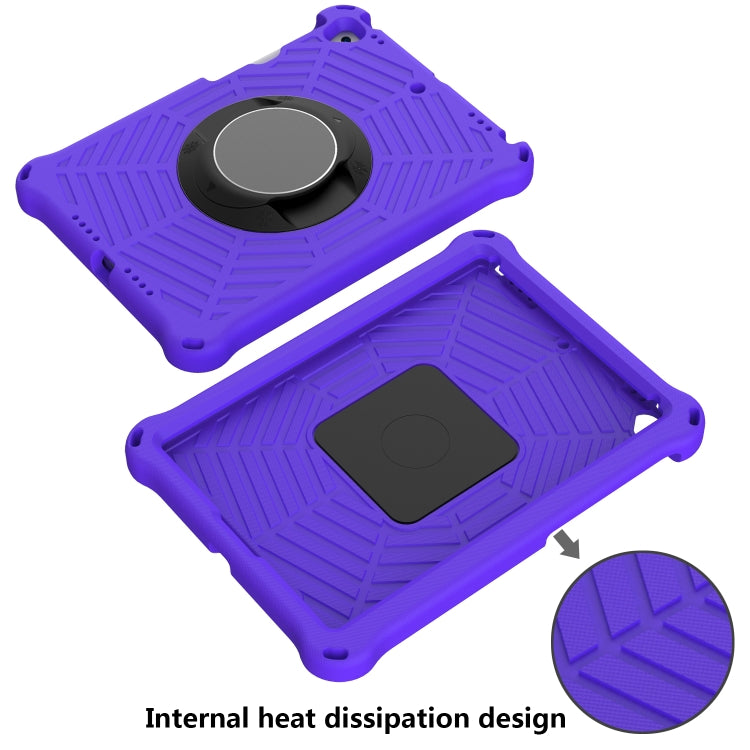 Spider King EVA Protective Case with Adjustable Shoulder Strap & Holder & Pen Slot For iPad Pro 10.5 inch 2017 / Air 3 10.5 inch(Purple) - iPad Pro 10.5 inch Cases by buy2fix | Online Shopping UK | buy2fix