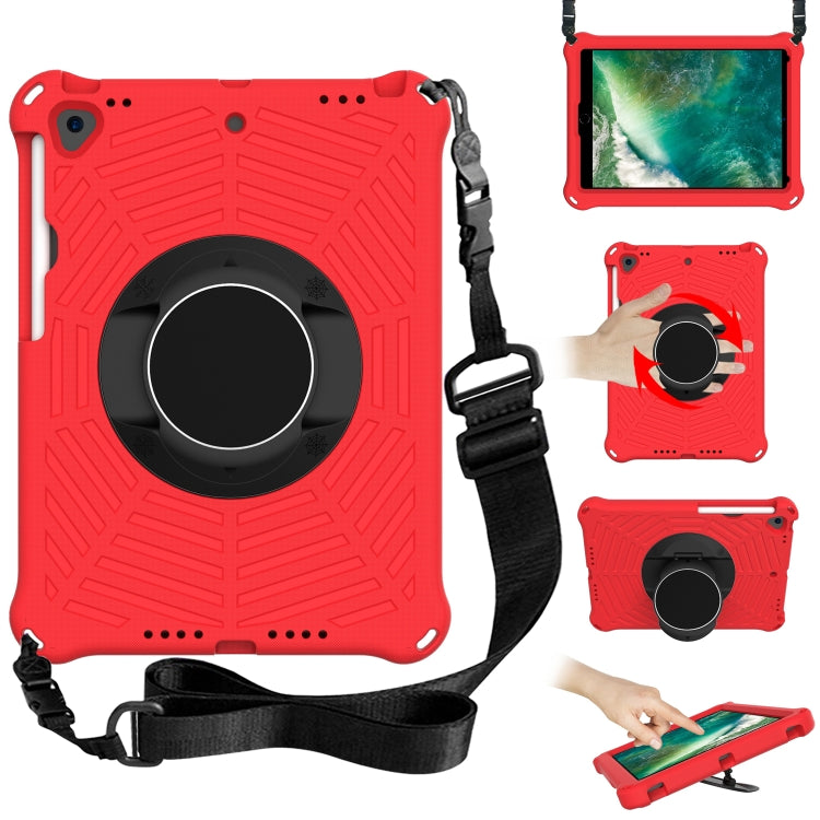 Spider King EVA Protective Case with Adjustable Shoulder Strap & Holder & Pen Slot For iPad Pro 10.5 inch 2017 / Air 3 10.5 inch(Red) - iPad Pro 10.5 inch Cases by buy2fix | Online Shopping UK | buy2fix