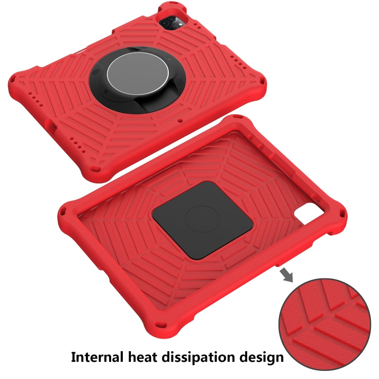 Spider King EVA Protective Tablet Case with Adjustable Shoulder Strap & Holder & Pen Slot For iPad Pro 11 2022 / 2021 & 2020 & 2018 /  Air 2020 / Air 2022 10.9(Red) - iPad Pro 11 (2022/2021) Cases by buy2fix | Online Shopping UK | buy2fix