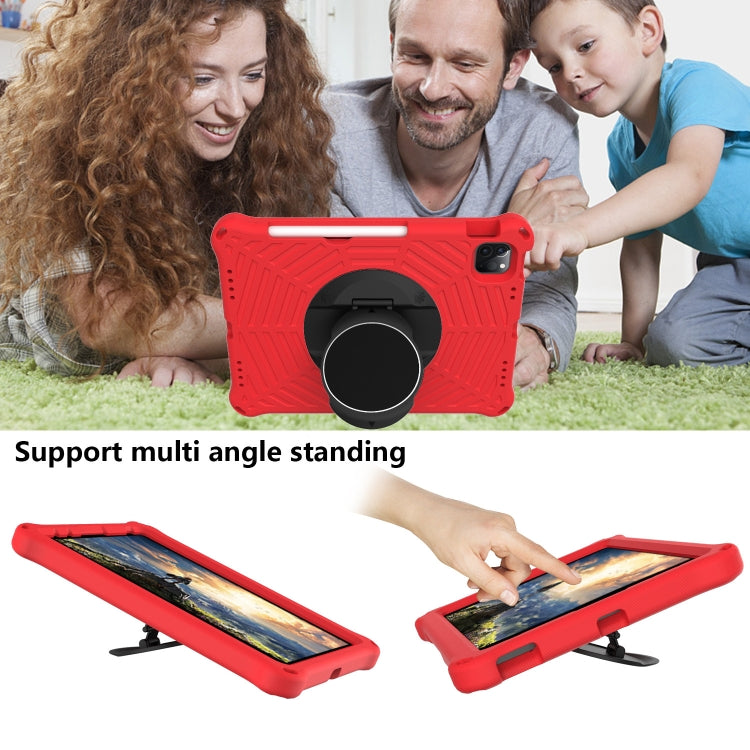 Spider King EVA Protective Tablet Case with Adjustable Shoulder Strap & Holder & Pen Slot For iPad Pro 11 2022 / 2021 & 2020 & 2018 /  Air 2020 / Air 2022 10.9(Red) - iPad Pro 11 (2022/2021) Cases by buy2fix | Online Shopping UK | buy2fix