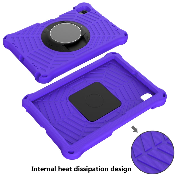 Spider King EVA Protective Case with Adjustable Shoulder Strap & Holder & Pen Slot For Samsung Galaxy Tab A7 10.4 2020 SM-T500 / SM-T505(Purple) - Other Galaxy Tab PC by buy2fix | Online Shopping UK | buy2fix