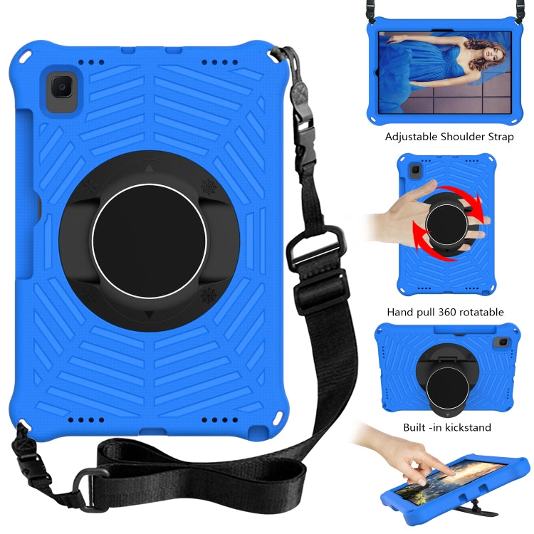 Spider King EVA Protective Case with Adjustable Shoulder Strap & Holder & Pen Slot For Samsung Galaxy Tab S5e 10.5 SM-T720 / SM-T725(Blue) - Tab S5E 10.5 T720 / T725 by buy2fix | Online Shopping UK | buy2fix