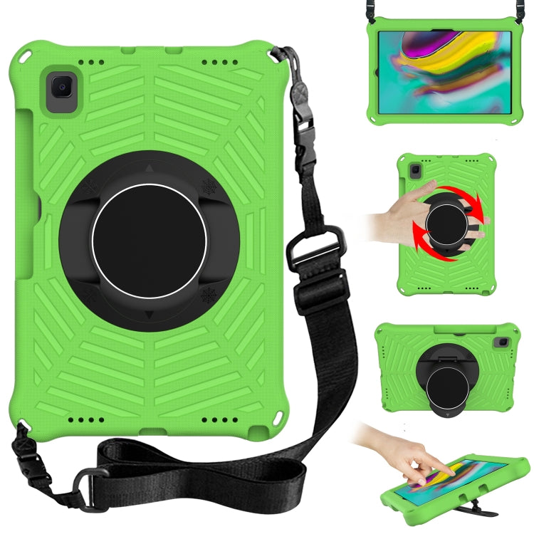 Spider King EVA Protective Case with Adjustable Shoulder Strap & Holder & Pen Slot For Samsung Galaxy Tab S5e 10.5 SM-T720 / SM-T725(Green) - Tab S5E 10.5 T720 / T725 by buy2fix | Online Shopping UK | buy2fix