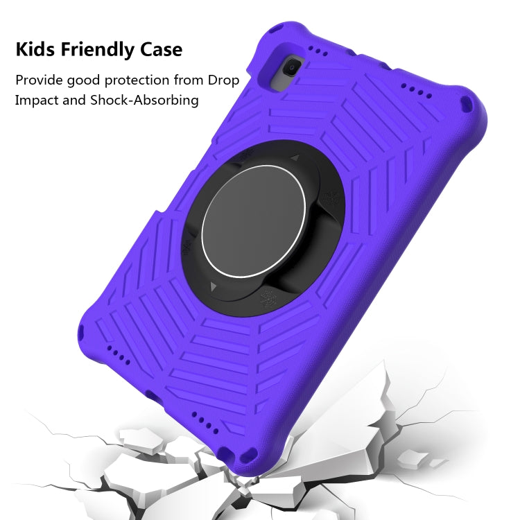 Spider King EVA Protective Case with Adjustable Shoulder Strap & Holder & Pen Slot For Samsung Galaxy Tab S5e 10.5 SM-T720 / SM-T725(Purple) - Tab S5E 10.5 T720 / T725 by buy2fix | Online Shopping UK | buy2fix
