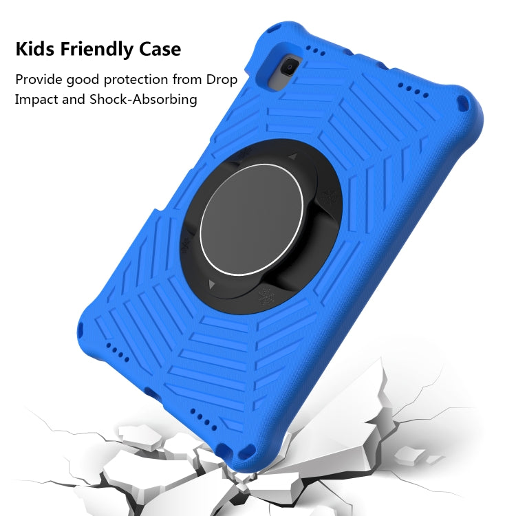 Spider King EVA Protective Case with Adjustable Shoulder Strap & Holder & Pen Slot For Samsung Galaxy Tab S6 Lite SM-P610 / SM-P615 / Tab A7 10.4 T500 / T860 / T720(Blue) - Tab S6 Lite P610 / P615 by buy2fix | Online Shopping UK | buy2fix