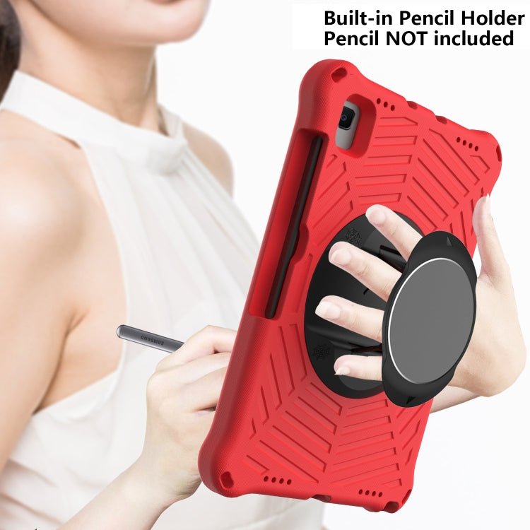 Spider King EVA Protective Case with Adjustable Shoulder Strap & Holder & Pen Slot For Samsung Galaxy Tab S6 SM-T860 / SM-T865(Red) - Tab S6 10.5 T860 / T865 by buy2fix | Online Shopping UK | buy2fix