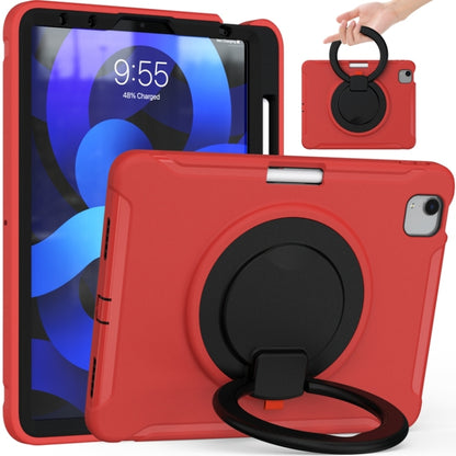 Shockproof TPU + PC Tablet Case with 360 Degree Rotation Grip Holder & Pen Slot For iPad Air 4 10.9 / Pro 11 2022 / 2021 / 2020 / 2018(Red) - iPad Pro 11 (2022/2021) Cases by buy2fix | Online Shopping UK | buy2fix