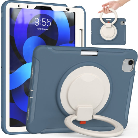 Shockproof TPU + PC Tablet Case with 360 Degree Rotation Grip Holder & Pen Slot For iPad Air 4 10.9 / Pro 11 2022 / 2021 / 2020 / 2018(Cornflower Blue) - iPad Pro 11 (2022/2021) Cases by buy2fix | Online Shopping UK | buy2fix