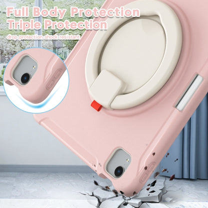 Shockproof TPU + PC Tablet Case with 360 Degree Rotation Grip Holder & Pen Slot For iPad Air 4 10.9 / Pro 11 2022 / 2021 / 2020 / 2018(Cherry Blossoms Pink) - iPad Pro 11 (2022/2021) Cases by buy2fix | Online Shopping UK | buy2fix