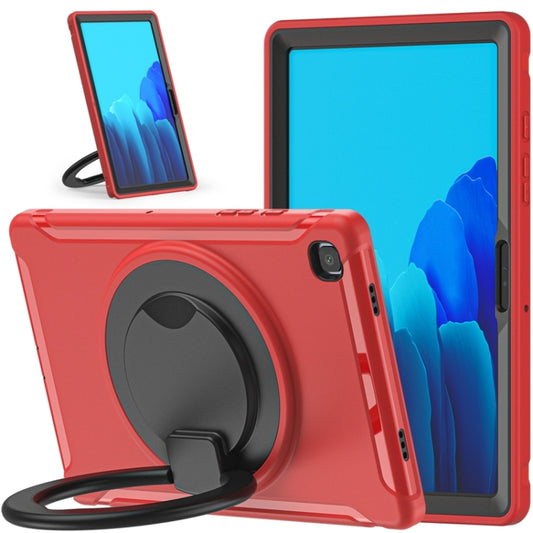 Shockproof TPU + PC Protective Case with 360 Degree Rotation Foldable Handle Grip Holder & Pen Slot For Samsung Galaxy Tab A7 10.4 2020 T500(Red) - Other Galaxy Tab PC by buy2fix | Online Shopping UK | buy2fix
