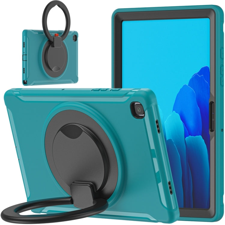 Shockproof TPU + PC Protective Case with 360 Degree Rotation Foldable Handle Grip Holder & Pen Slot For Samsung Galaxy Tab A7 10.4 2020 T500(Blue) - Other Galaxy Tab PC by buy2fix | Online Shopping UK | buy2fix