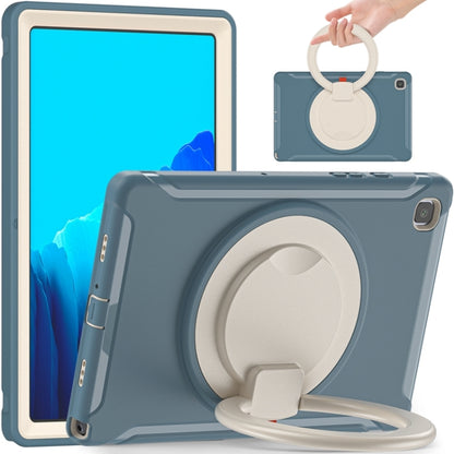 Shockproof TPU + PC Protective Case with 360 Degree Rotation Foldable Handle Grip Holder & Pen Slot For Samsung Galaxy Tab A7 10.4 2020 T500(Cornflower Blue) - Other Galaxy Tab PC by buy2fix | Online Shopping UK | buy2fix