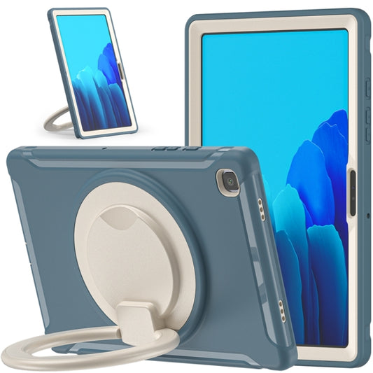 Shockproof TPU + PC Protective Case with 360 Degree Rotation Foldable Handle Grip Holder & Pen Slot For Samsung Galaxy Tab A7 10.4 2020 T500(Cornflower Blue) - Other Galaxy Tab PC by buy2fix | Online Shopping UK | buy2fix