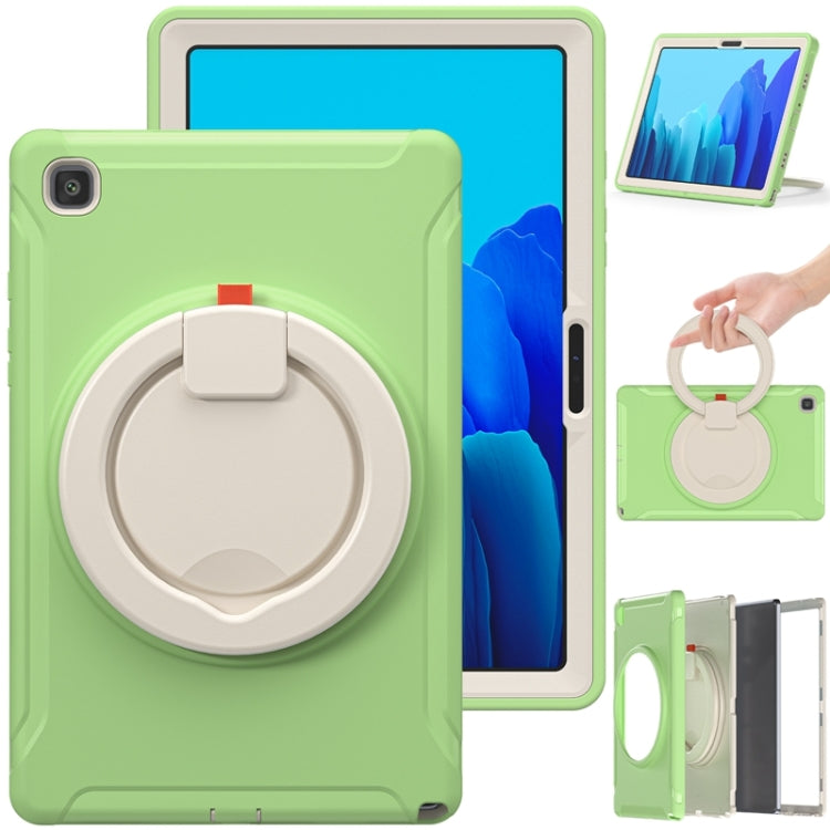 Shockproof TPU + PC Protective Case with 360 Degree Rotation Foldable Handle Grip Holder & Pen Slot For Samsung Galaxy Tab A7 10.4 2020 T500(Matcha Green) - Other Galaxy Tab PC by buy2fix | Online Shopping UK | buy2fix