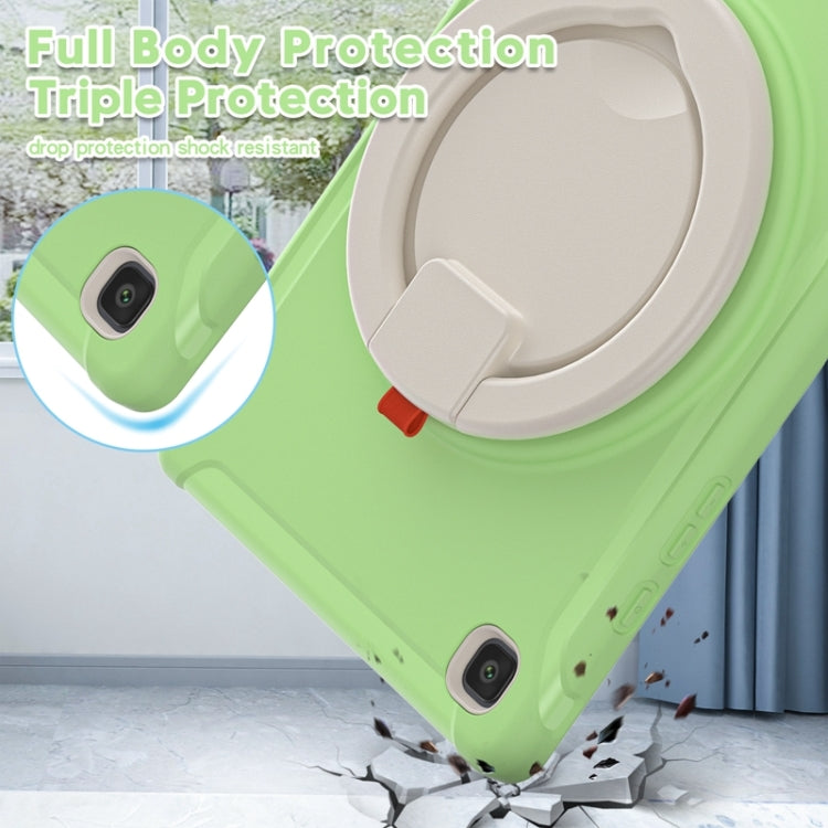 Shockproof TPU + PC Protective Case with 360 Degree Rotation Foldable Handle Grip Holder & Pen Slot For Samsung Galaxy Tab A7 10.4 2020 T500(Matcha Green) - Other Galaxy Tab PC by buy2fix | Online Shopping UK | buy2fix