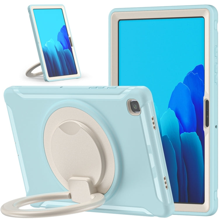 Shockproof TPU + PC Protective Case with 360 Degree Rotation Foldable Handle Grip Holder & Pen Slot For Samsung Galaxy Tab A7 10.4 2020 T500(Ice Crystal Blue) - Other Galaxy Tab PC by buy2fix | Online Shopping UK | buy2fix