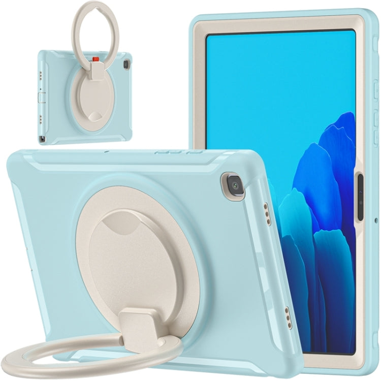 Shockproof TPU + PC Protective Case with 360 Degree Rotation Foldable Handle Grip Holder & Pen Slot For Samsung Galaxy Tab A7 10.4 2020 T500(Ice Crystal Blue) - Other Galaxy Tab PC by buy2fix | Online Shopping UK | buy2fix