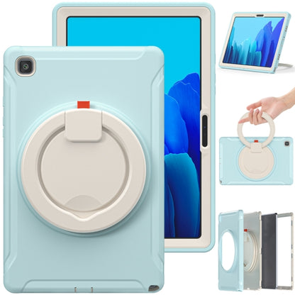 Shockproof TPU + PC Protective Case with 360 Degree Rotation Foldable Handle Grip Holder & Pen Slot For Samsung Galaxy Tab A7 10.4 2020 T500(Ice Crystal Blue) - Other Galaxy Tab PC by buy2fix | Online Shopping UK | buy2fix