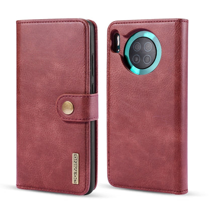 For Huawei Mate 30 DG.MING Crazy Horse Texture Flip Detachable Magnetic Leather Case with Holder & Card Slots & Wallet(Red) - Huawei Cases by DG.MING | Online Shopping UK | buy2fix