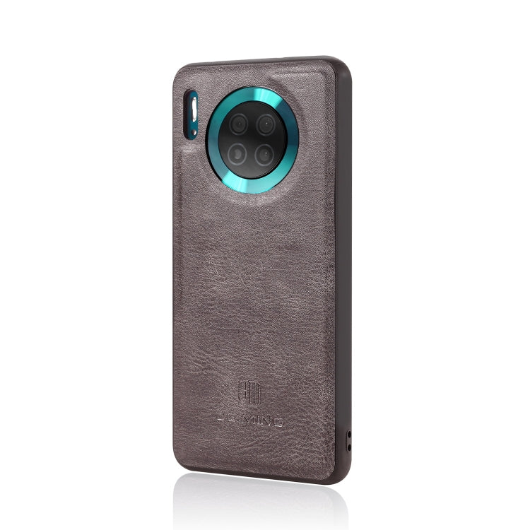 For Huawei Mate 30 DG.MING Crazy Horse Texture Flip Detachable Magnetic Leather Case with Holder & Card Slots & Wallet(Grey) - Huawei Cases by DG.MING | Online Shopping UK | buy2fix