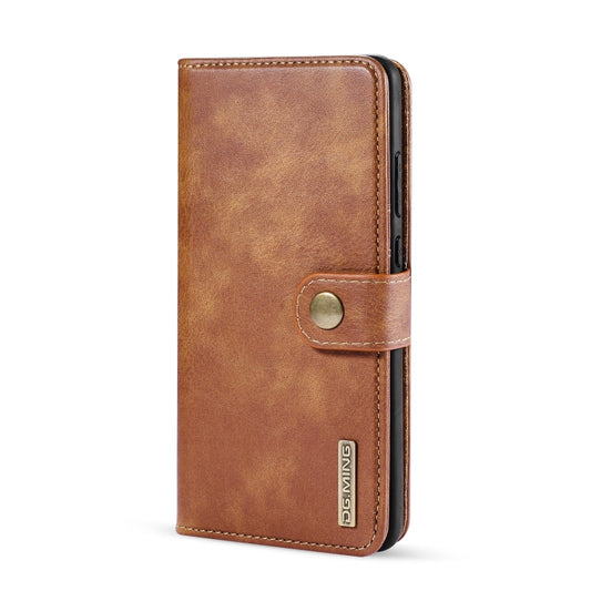 For Huawei Mate 30 DG.MING Crazy Horse Texture Flip Detachable Magnetic Leather Case with Holder & Card Slots & Wallet(Brown) - Huawei Cases by DG.MING | Online Shopping UK | buy2fix