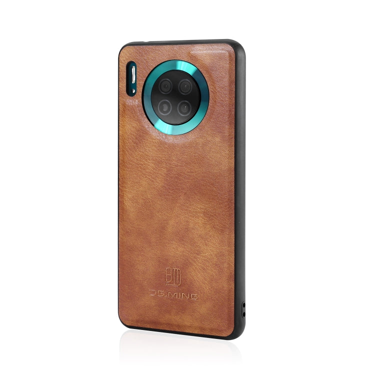 For Huawei Mate 30 DG.MING Crazy Horse Texture Flip Detachable Magnetic Leather Case with Holder & Card Slots & Wallet(Brown) - Huawei Cases by DG.MING | Online Shopping UK | buy2fix