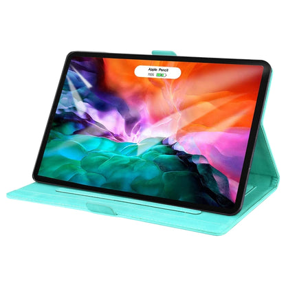 For iPad Pro 11 2022 / 2021 / 2018 / Air 2020 10.9 Love Butterfly Pattern Horizontal Flip Leather Tablet Case with Holder & Sleep / Wake-up Function(Green) - iPad Pro 11 (2022/2021) Cases by buy2fix | Online Shopping UK | buy2fix