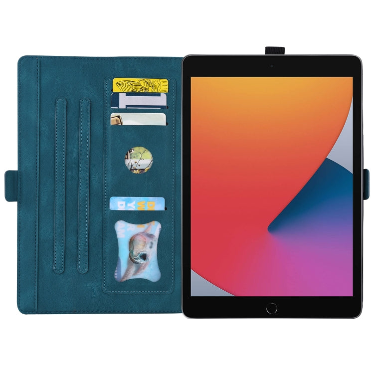 For iPad Pro 11 2022 / 2021 / 2018 / Air 2020 10.9 Love Butterfly Pattern Horizontal Flip Leather Tablet Case with Holder & Sleep / Wake-up Function(Blue) - iPad Pro 11 (2022/2021) Cases by buy2fix | Online Shopping UK | buy2fix