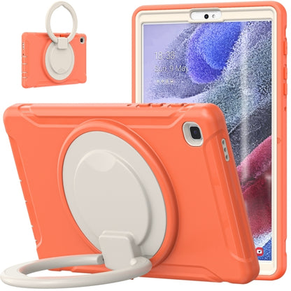 Shockproof TPU + PC Protective Case with 360 Degree Rotation Foldable Handle Grip Holder & Pen Slot For Samsung Galaxy Tab A7 Lite T220(Living Coral) - iPad mini (2019) / mini 5 Cases by buy2fix | Online Shopping UK | buy2fix