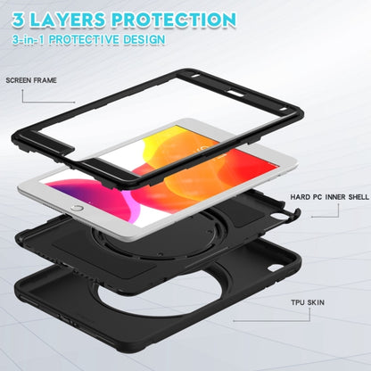 Shockproof TPU + PC Protective Case with 360 Degree Rotation Foldable Handle Grip Holder & Pen Slot For iPad mini 5 / 4(Black) - iPad mini (2019) / mini 5 Cases by buy2fix | Online Shopping UK | buy2fix