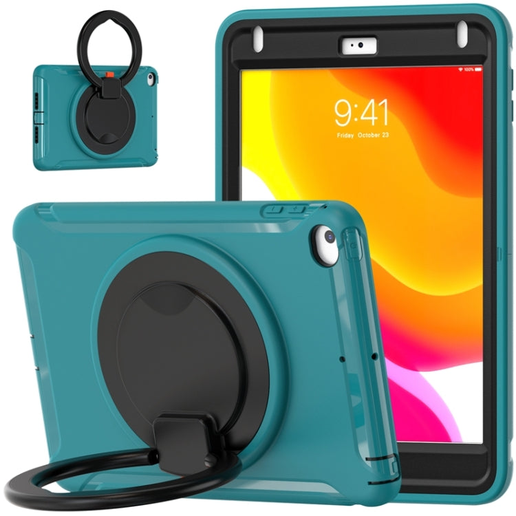 Shockproof TPU + PC Protective Case with 360 Degree Rotation Foldable Handle Grip Holder & Pen Slot For iPad mini 5 / 4(Blue) - iPad mini (2019) / mini 5 Cases by buy2fix | Online Shopping UK | buy2fix