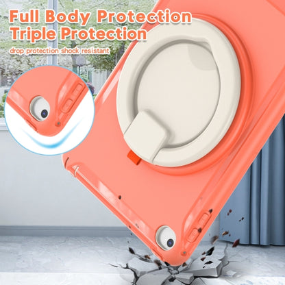 Shockproof TPU + PC Protective Case with 360 Degree Rotation Foldable Handle Grip Holder & Pen Slot For iPad mini 5 / 4(Living Coral) - iPad mini (2019) / mini 5 Cases by buy2fix | Online Shopping UK | buy2fix