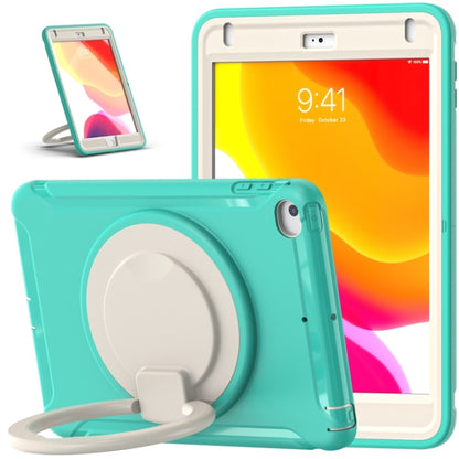 Shockproof TPU + PC Protective Case with 360 Degree Rotation Foldable Handle Grip Holder & Pen Slot For iPad mini 5 / 4(Mint Green) - iPad mini (2019) / mini 5 Cases by buy2fix | Online Shopping UK | buy2fix