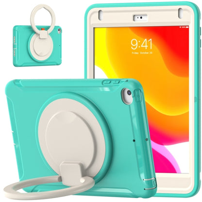 Shockproof TPU + PC Protective Case with 360 Degree Rotation Foldable Handle Grip Holder & Pen Slot For iPad mini 5 / 4(Mint Green) - iPad mini (2019) / mini 5 Cases by buy2fix | Online Shopping UK | buy2fix