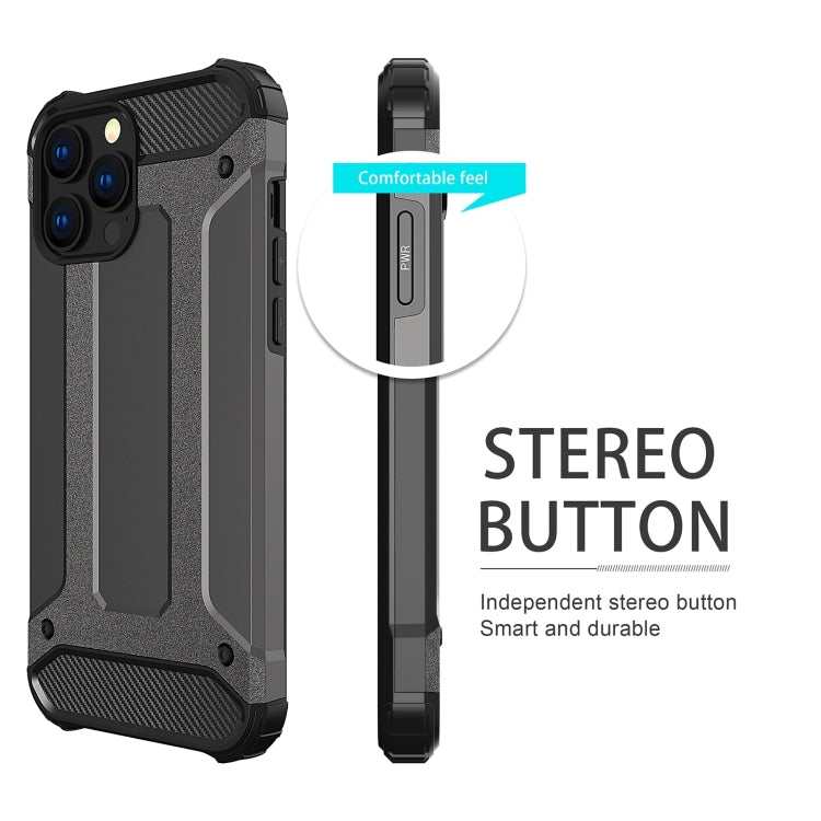 For iPhone 13 Pro Magic Armor TPU + PC Combination Case (Grey) by buy2fix