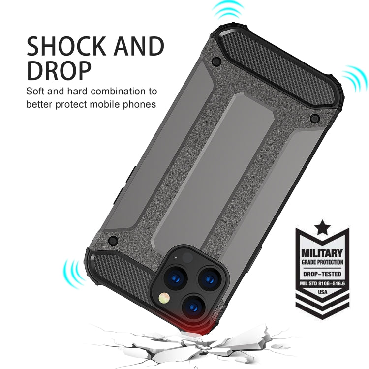 For iPhone 13 Pro Magic Armor TPU + PC Combination Case (Grey) by buy2fix