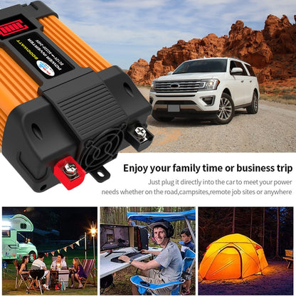 Little Wasp 12V to 220V 6000W Car Power Inverter with LED Display & Dual USB - Modified Square Wave by buy2fix | Online Shopping UK | buy2fix