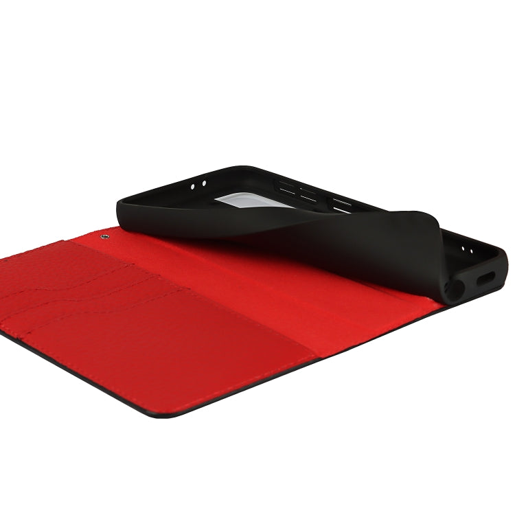 For Samsung Galaxy S21 5G Litchi Genuine Leather Phone Case(Black) - Galaxy S21+ 5G Cases by buy2fix | Online Shopping UK | buy2fix